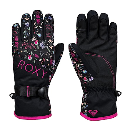 Snowboard Gloves Roxy Roxy Jetty Girl georgia flowers 2020 - 1