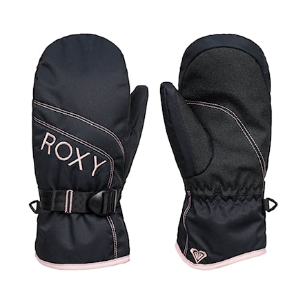 Snowboard Gloves Roxy Roxy Jetty Girl Solid Mitt true black 2021 - 1