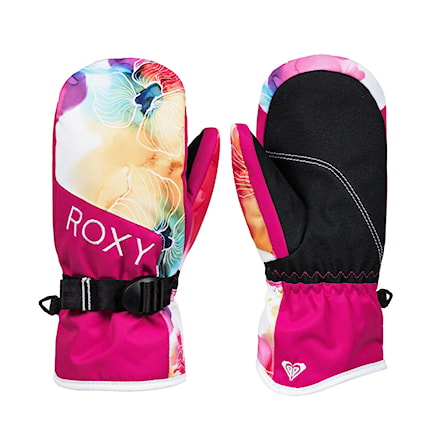 Rukavice na snowboard Roxy Roxy Jetty Mitt Girl sunshine flowers 2020 - 1