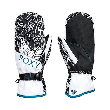 Rękawice snowboardowe Roxy Roxy Jetty Mitt true black tiger camo 2021 - 1