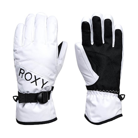 Rękawice snowboardowe Roxy Roxy Jetty Solid bright white 2021 - 1