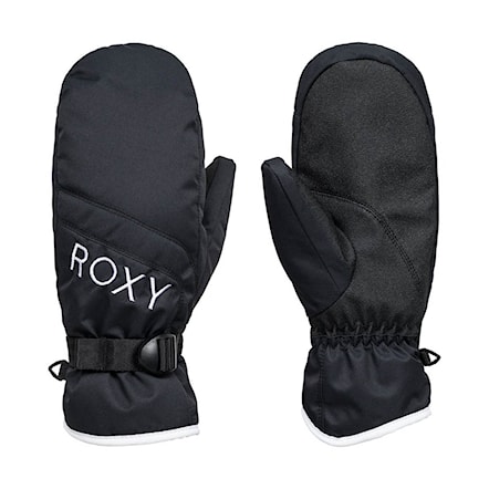 Rękawice snowboardowe Roxy Roxy Jetty Solid Mitt true black 2021 - 1