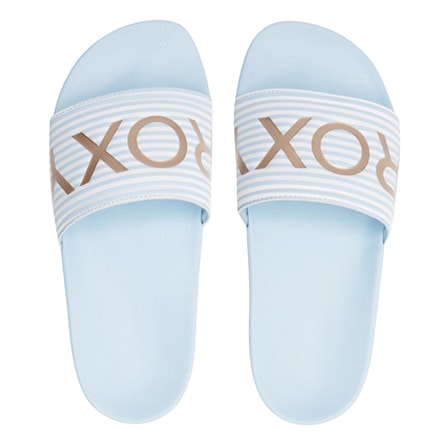 Slide Sandals Roxy Slippy II light blue 2022 - 1