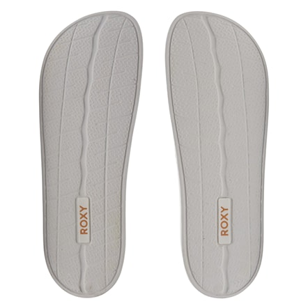 Slide Sandals Roxy Slippy Printed white/tan 2022 - 3