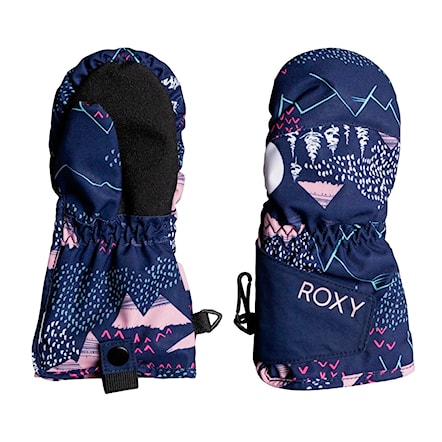 Snowboard Gloves Roxy Snows Up Mitt medieval blue moontain 2022 - 1
