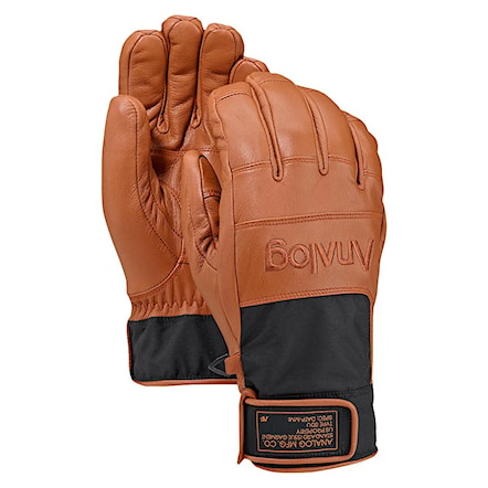 Snowboard Gloves Analog Diligent copper leather 2017 - 1