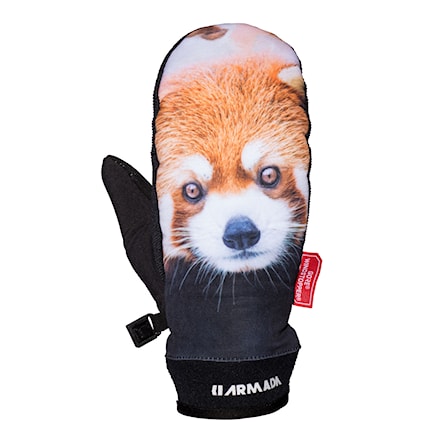 Snowboard Gloves Armada Carmel Windstopper Mitt red panda 2019 - 1