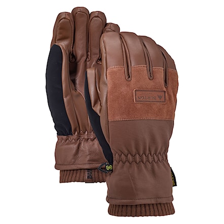 Snowboard Gloves Burton Free Range medium brown 2019 - 1