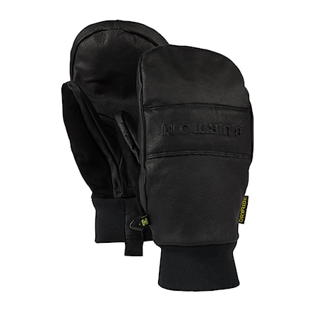 Snowboard Gloves Burton Treeline Leather Mitt true black 2024 - 1