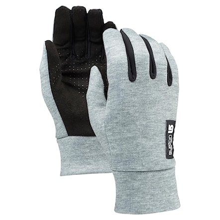 Snowboard Gloves Burton Wms Touch N Go heathered grey 2017 - 1