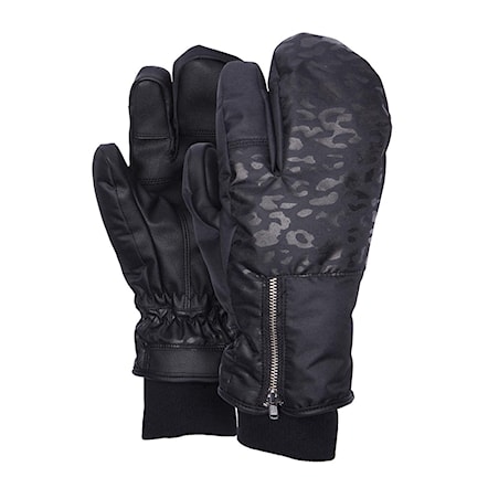 Snowboard Gloves Celtek Hello Operator Trigger black leopard 2017 - 1
