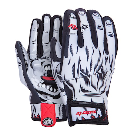 Snowboard Gloves Celtek Misty Glove sc screaming hand 2017 - 1