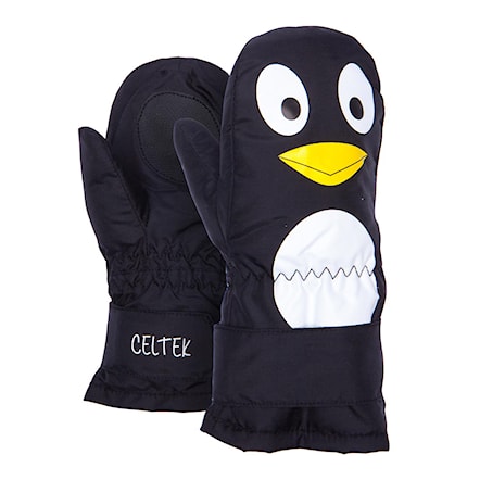 Snowboard Gloves Celtek Superstar Mitten penquin 2017 - 1