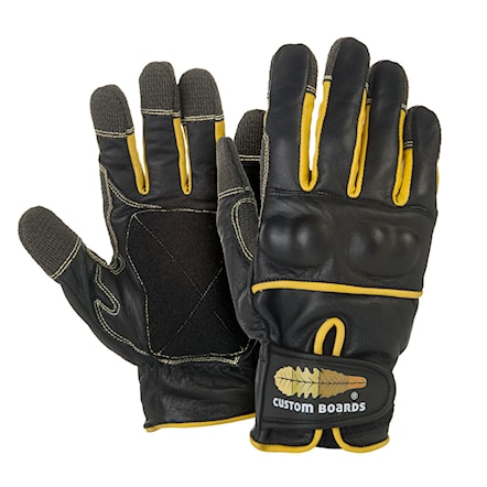 Rękawiczki longboardowe Custom Gloves III Man black - 1