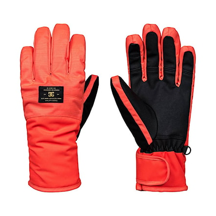 Snowboard Gloves DC Franchise Wmn fiery coral 2018 - 1