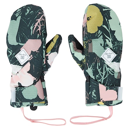 Rukavice na snowboard DC Wms Andy Warhol Franchise Mitt in bloom 2024 - 1