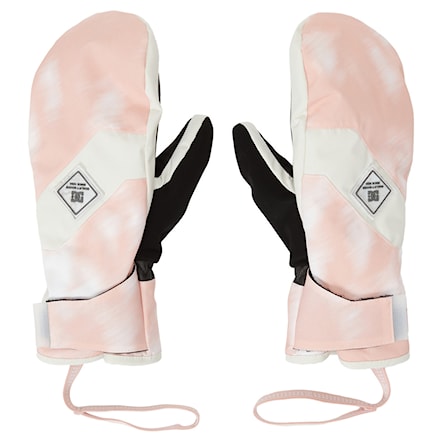 Rukavice na snowboard DC Wms Franchise Mitt pink tree runs 2024 - 1