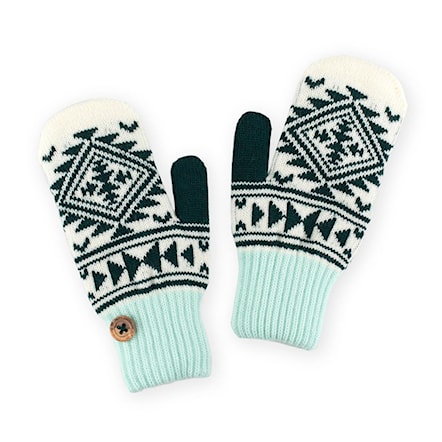 Snowboard Gloves Femi Pleasure Mitt aztec green 2016 - 1