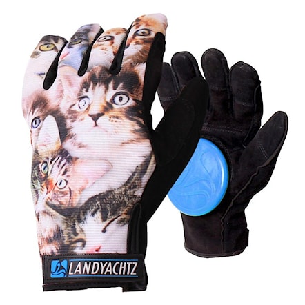 Snowboard Gloves Landyachtz Cat Pattern Slide 2016 - 1