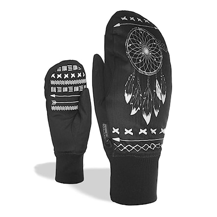 Snowboard Gloves Level Bliss Coral Mitt black/white 2020 - 1