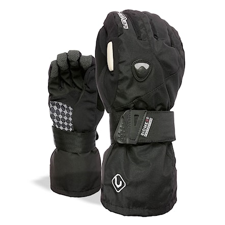 Rukavice na snowboard Level Fly black 2012 - 1