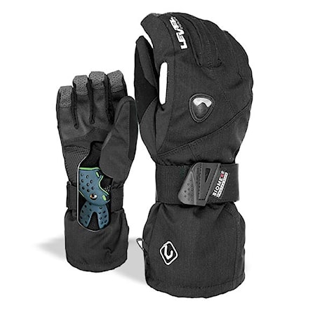 Snowboard Gloves Level Fly black 2017 - 1