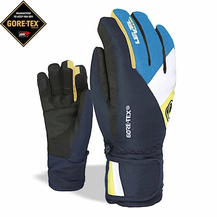 Snowboard Gloves Level Force Jr Gore-Tex light blue 2019 - 1