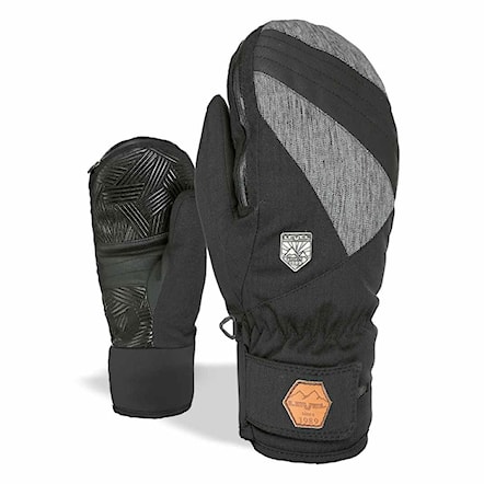 Snowboard Gloves Level Stealth Mitt black/grey 2019 - 1