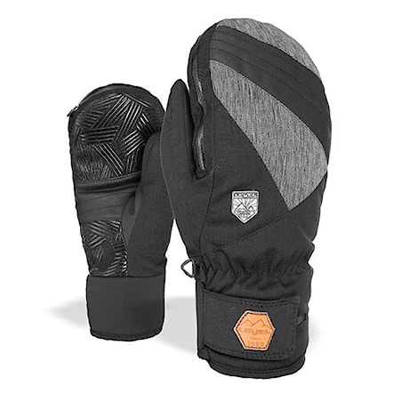 Snowboard Gloves Level Stealth Mitt black/grey 2017 - 1