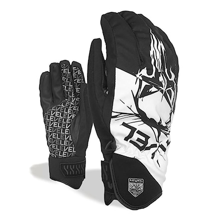 Snowboard Gloves Level Suburban black/white 2019 - 1