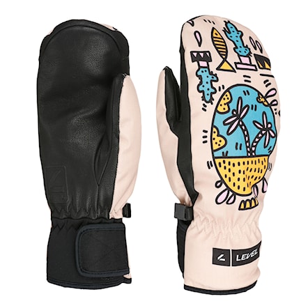 Rukavice na snowboard Level Vertigo Pro Mitt tribe 2024 - 1