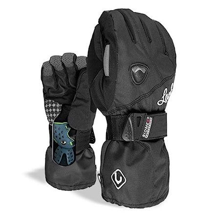 Snowboard Gloves Level Wms Butterfly black 2017 - 1