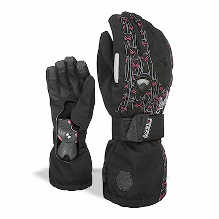 Snowboard Gloves Level Wms Butterfly ninja black 2018 - 1