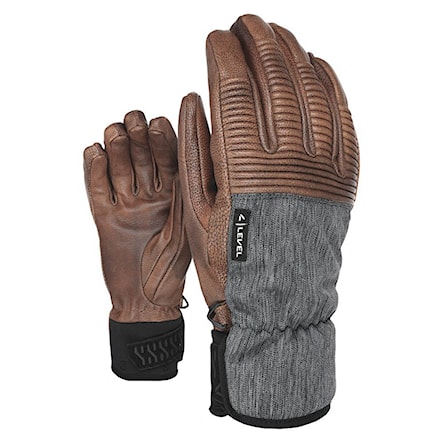 Snowboard Gloves Level Wrangler brown 2021 - 1
