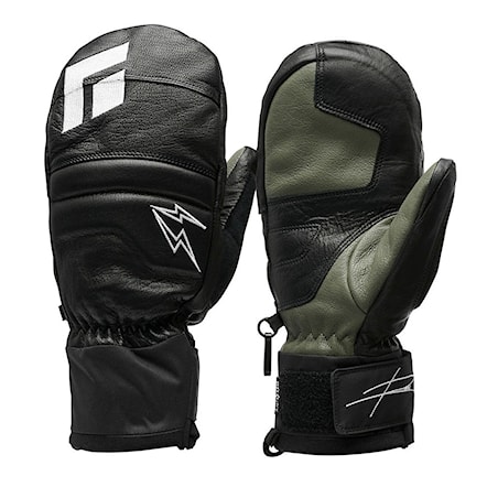 Rękawice snowboardowe Black Diamond Max Palm Spark Mitts black-tundra 2025 - 2