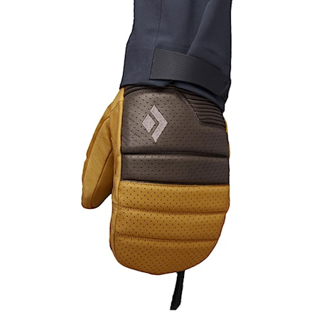 Snowboard Gloves Black Diamond Progression Mitts beeswax-walnut 2025 - 2