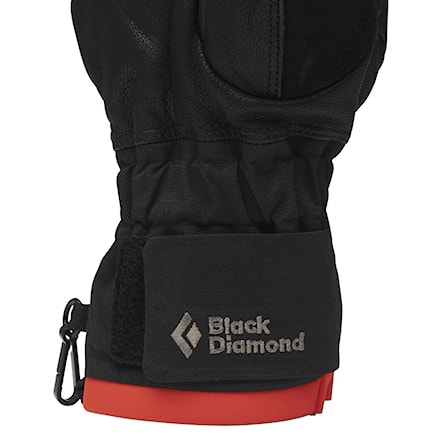 Rękawice snowboardowe Black Diamond Progression Mitts black-black 2025 - 3