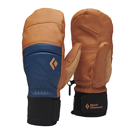 Rukavice na snowboard Black Diamond Spark Mitts henna-ink blue 2025 - 1