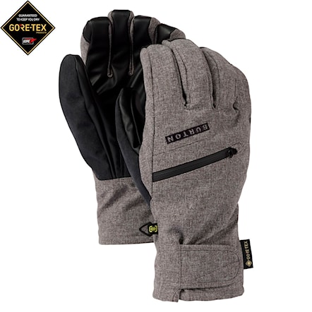 Snowboard Gloves Burton Gore Under grey heather 2025 - 1