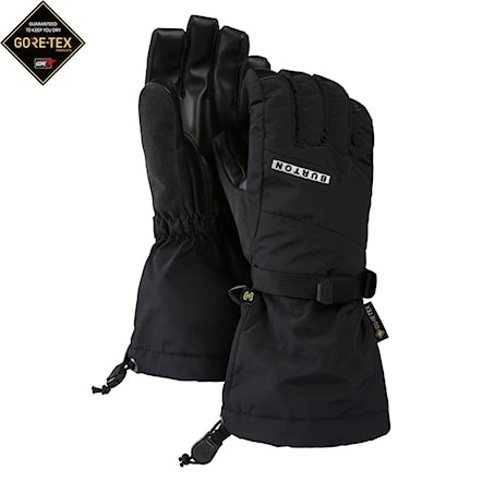 Snowboard Gloves Burton Kids Gore true black 2025 - 1