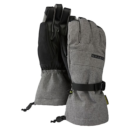 Snowboard Gloves Burton Profile grey heather 2025 - 1