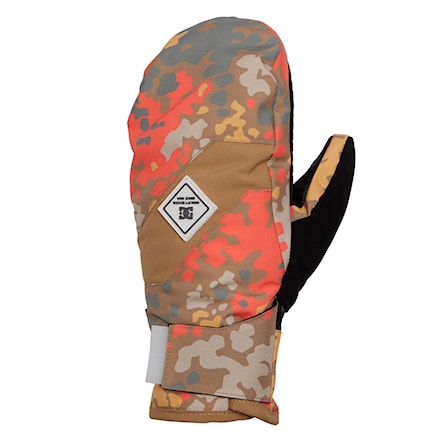 Rękawice snowboardowe DC Wms Franchise Mitt fractal coral 2025 - 2