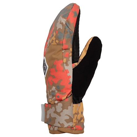 Rukavice na snowboard DC Wms Franchise Mitt fractal coral 2025 - 4