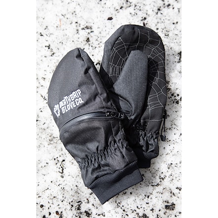 Rukavice na snowboard Deathgrip Ghoul Mitt black 2026 - 3