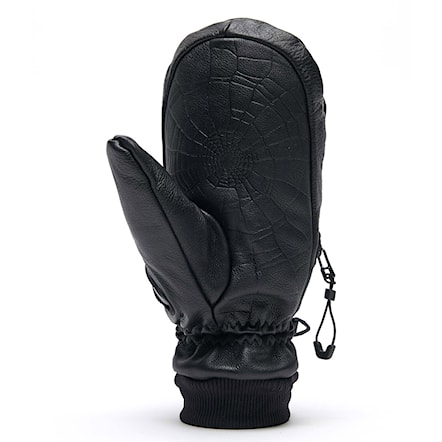 Rukavice na snowboard Deathgrip Ghoul Mitt Leather black 2026 - 2