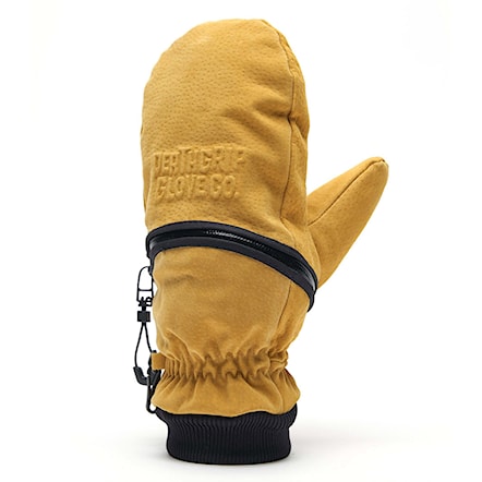 Rukavice na snowboard Deathgrip Ghoul Mitt Leather tan 2026 - 1