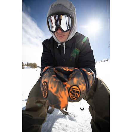 Rukavice na snowboard Deathgrip Ghoul Mitt slush 2026 - 4