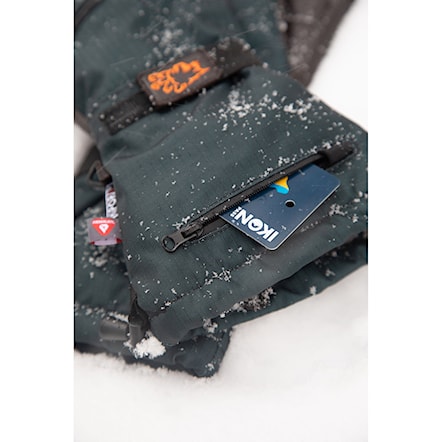 Rękawice snowboardowe Deathgrip Werewolf Mitt Long Cut forest 2026 - 4