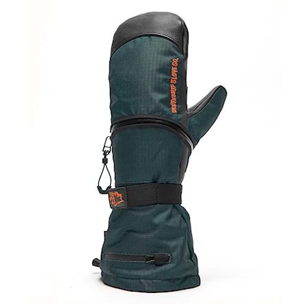 Rękawice snowboardowe Deathgrip Werewolf Mitt Long Cut forest 2026 - 1
