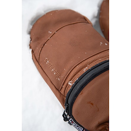 Rękawice snowboardowe Deathgrip Zombie Mitt brown 2026 - 4